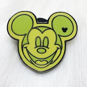 🔮 5/$25 Disney‎ Yellow/Green Mickey Mouse Pin